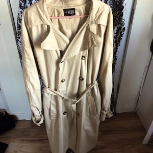 RUDE Beige Trench Coat